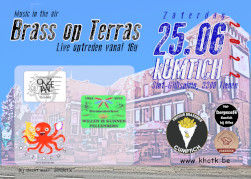 Concert - Brass Op Terras - 25 juni 2022