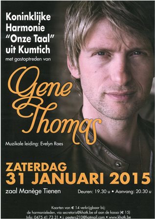 Gene Thomas in concert mer KH OTK